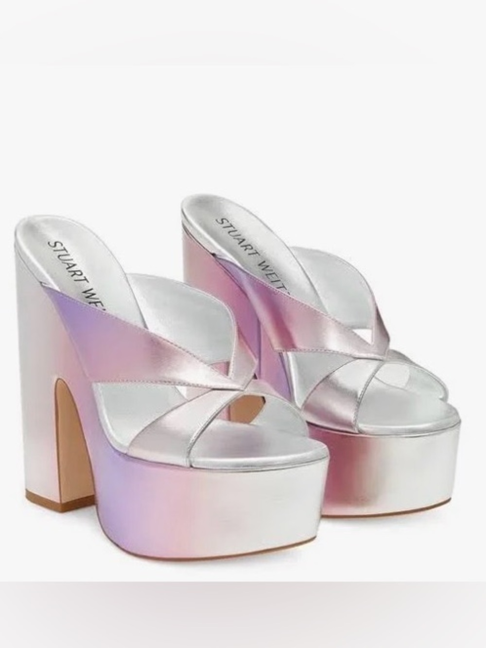 NWT Stuart Weitzman Miami Sohigh 145 Platform Heels – Size 8